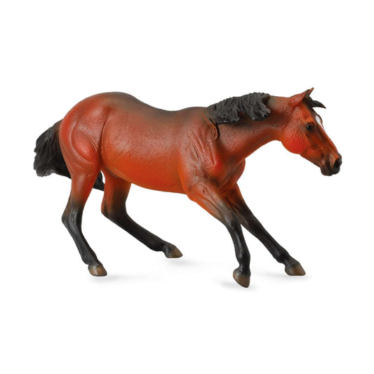 Breyer Horses Collecta Horses Bay Quarter Horse Stallion Vinyl Toy Animal Figure