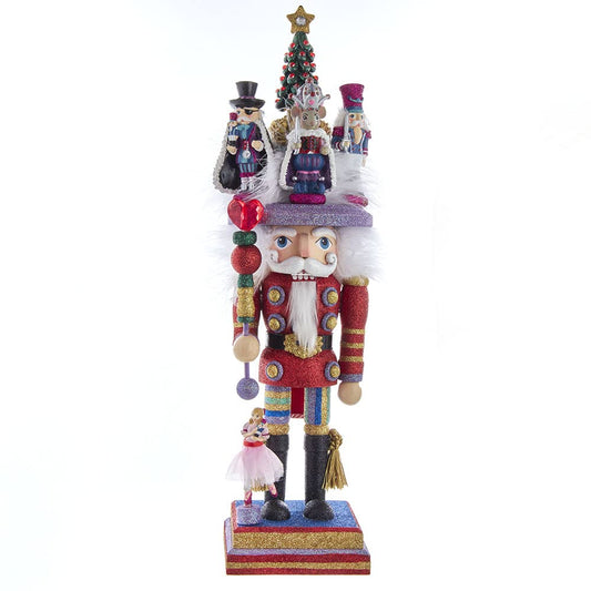 Kurt Adler Hollywood Nutcrackers Suite Nutcracker, 18-Inch, Multicolored