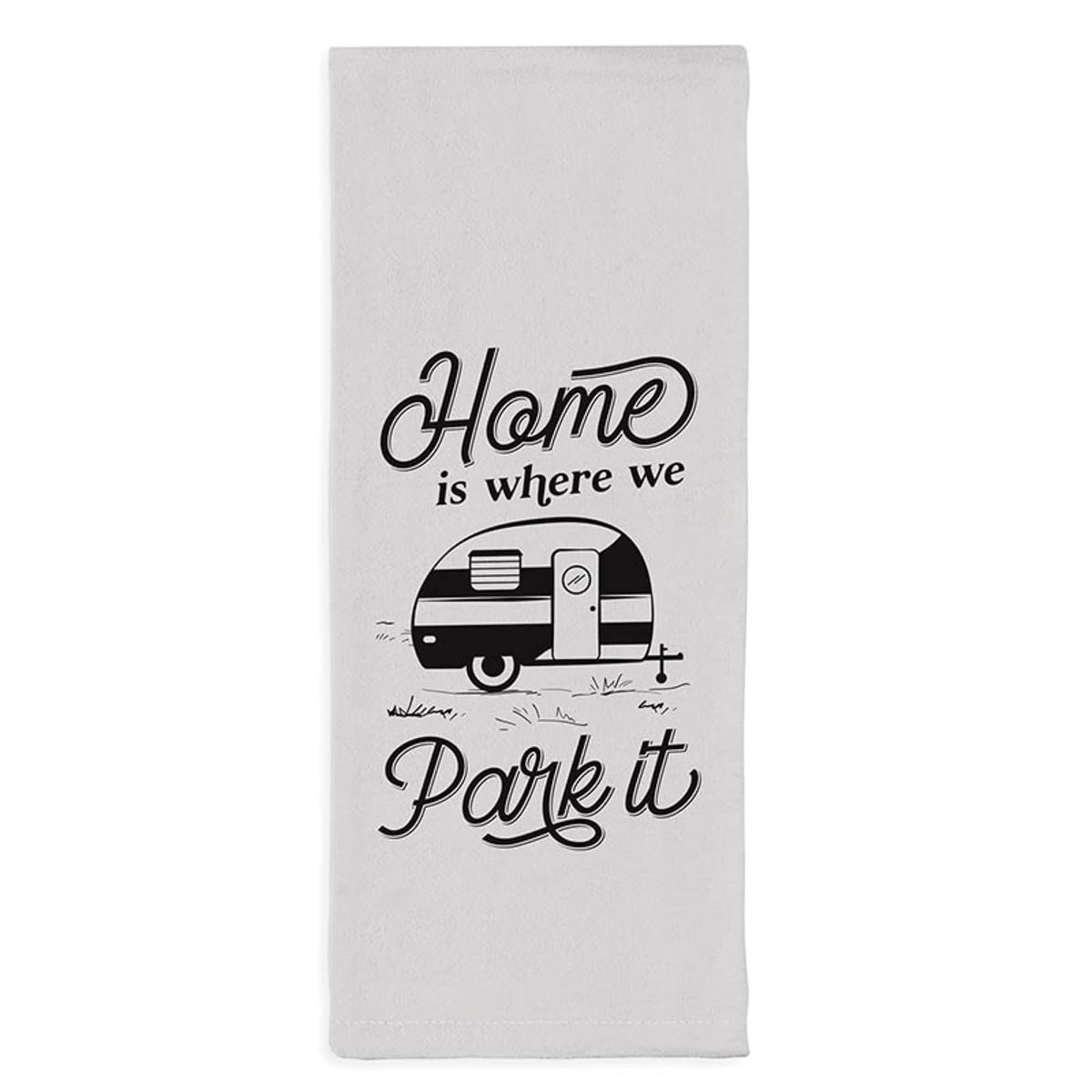 P. Graham Dunn Towel, 16" x 28", Where We Park It
