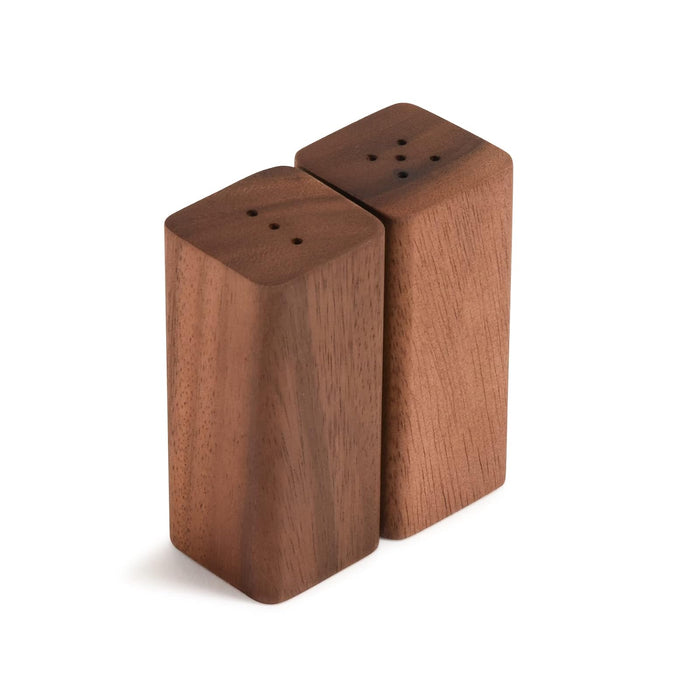 Kalmar Home Acacia Wood 4 Inch Salt &amp; Pepper Shakers