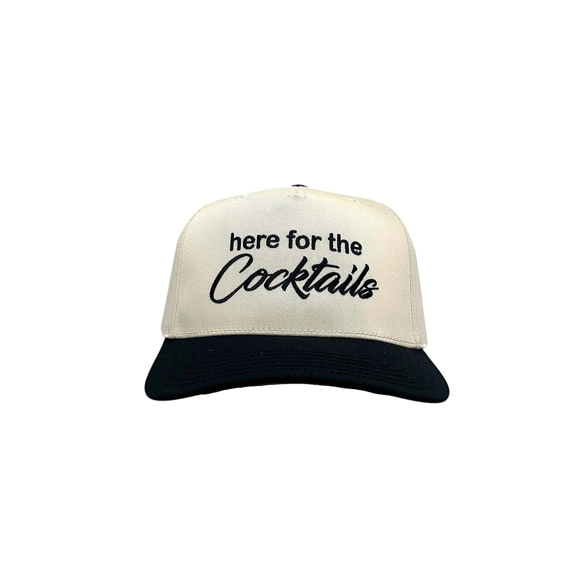 VINTAGE LIFE Hat, Cream/Black, Cap