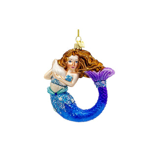 Kurt S. Adler Hanging Ornament, 4.5", Purple