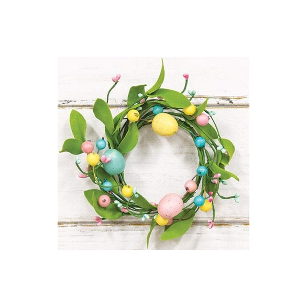 HAPPY DEALS Wreath, Yellow,blue,green,pink