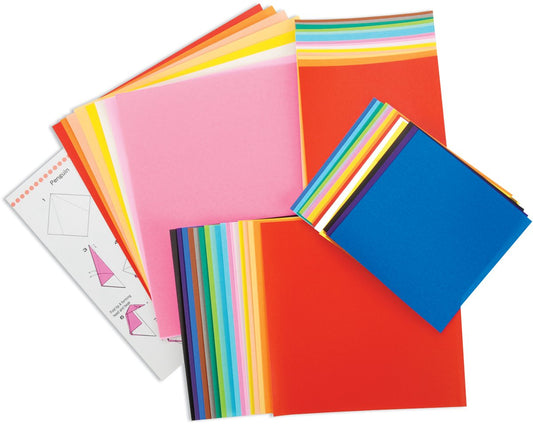 Yasutomo Fold 'EMS Origami Paper 55/Pkg-Assorted Colors