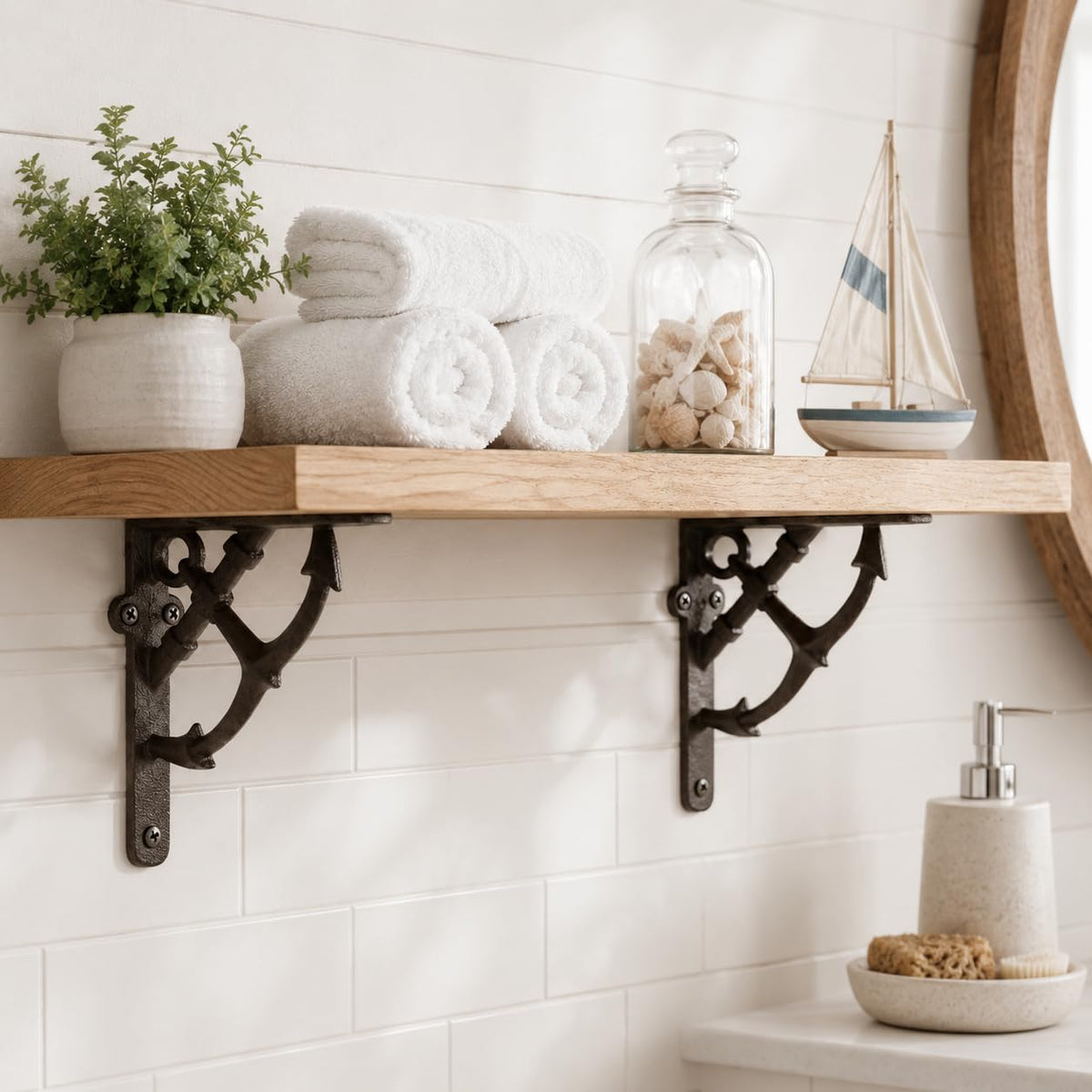 Comfy Hour Mount Bracket, 6 Inch, Black