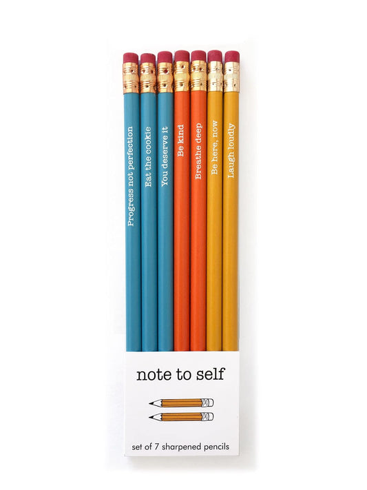 Snifty SPP7020 Note to Self Pencil, Set of 7