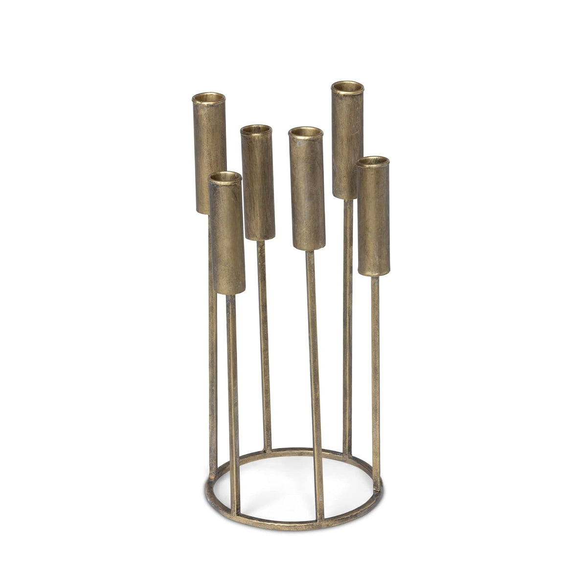 Park Hill Candle Holder, Antique Gold