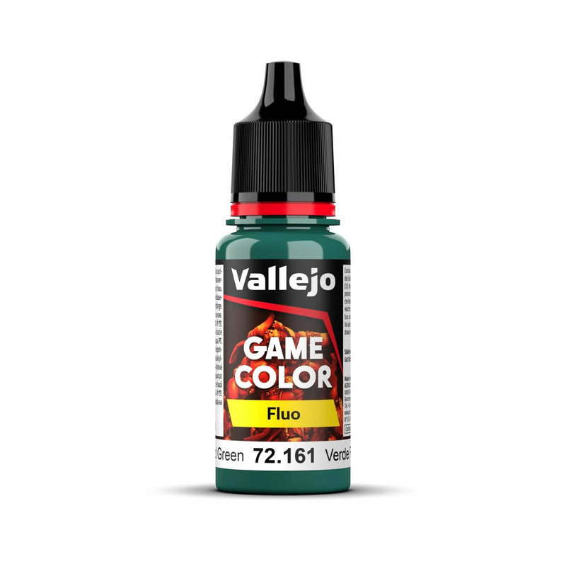 Vallejo Game Color, Fluorescent Cold Green, 18 ml