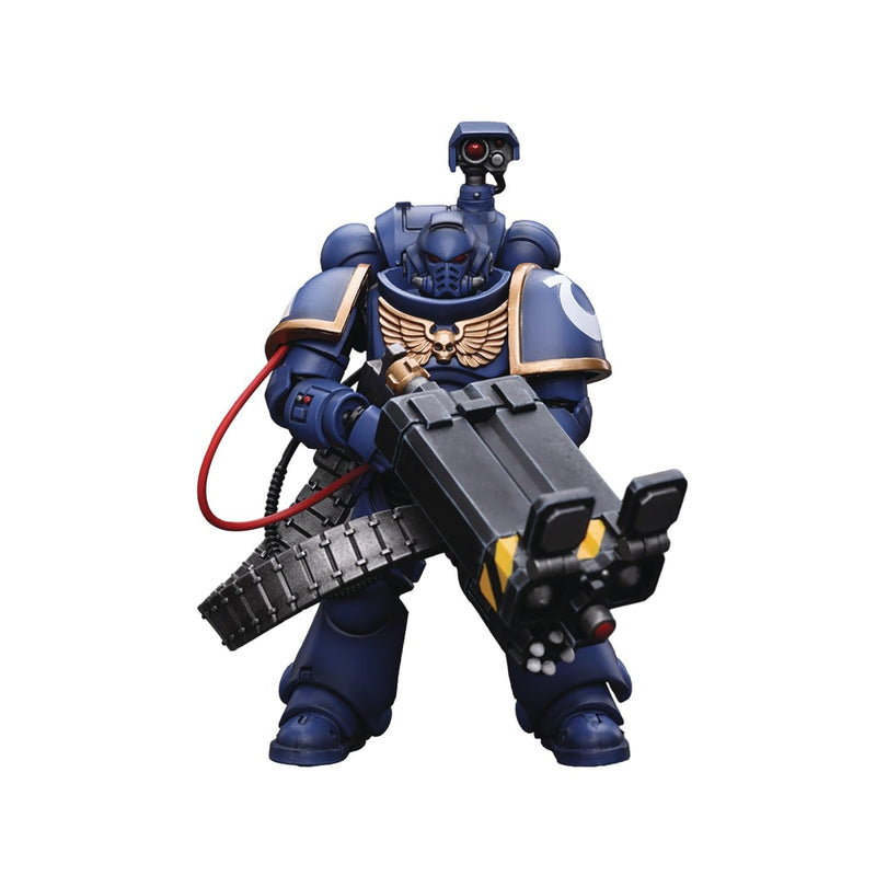 JoyToy Warhammer 40K: Ultramarines Desolation Marine with Castellan Launcher (Superkrak) 1:18 Scale Action Figure