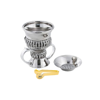AM Incense Holder, Small, Silver