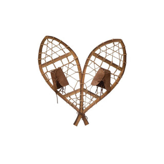 K&K Interiors Snowshoe, 15.75", brown