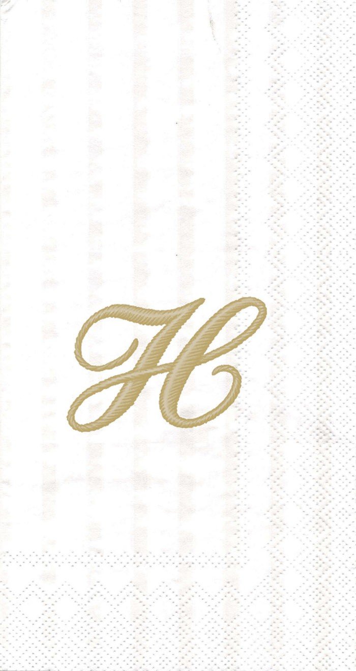 Boston International IHR 3-Ply Paper Napkins, Guest Towel, H
