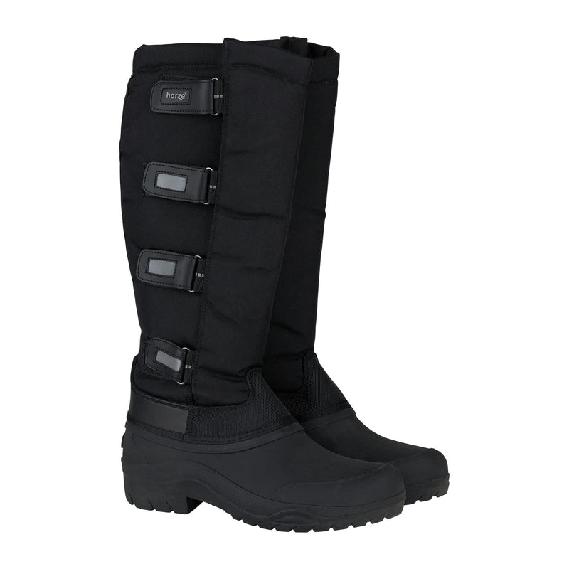 HORZE Womens Polar Thermo Boots - Black - 9.5