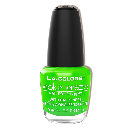 L.A. COLORS Color Craze Nail Polish, Mint, 0.44 fl. oz, (CNP506)