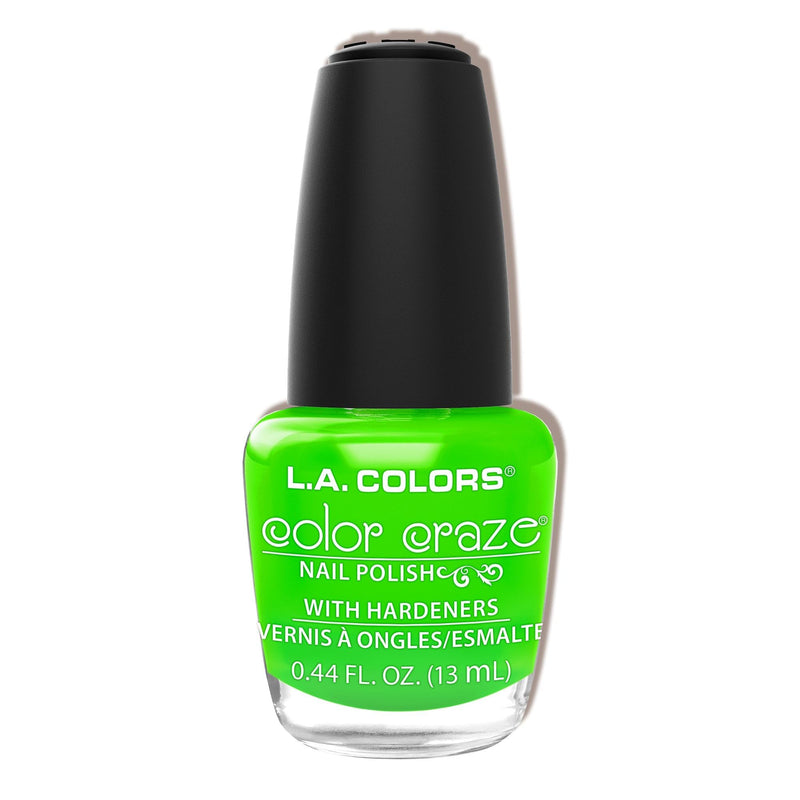 L.A. COLORS Color Craze Nail Polish, Mint, 0.44 fl. oz, (CNP506)