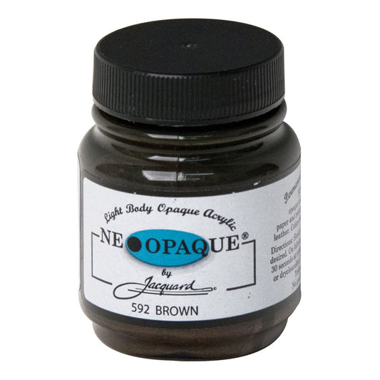 Jacquard Products 2-1/4-Ounce Neopaque Acrylic Paint, Brown
