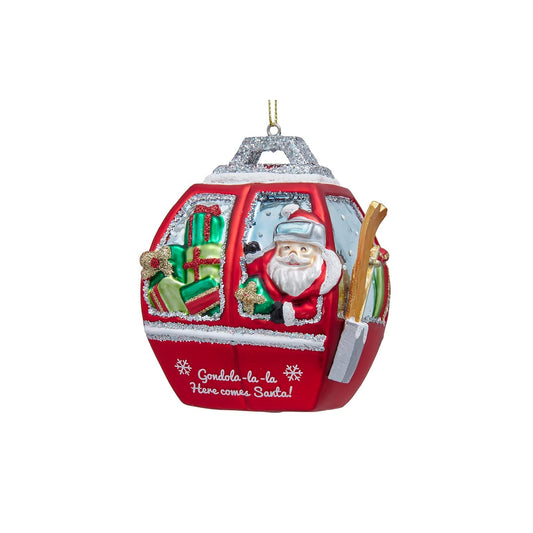 Kurt S. Adler Hanging Ornament, 3.5" x 2.75" x 4", Multi Color