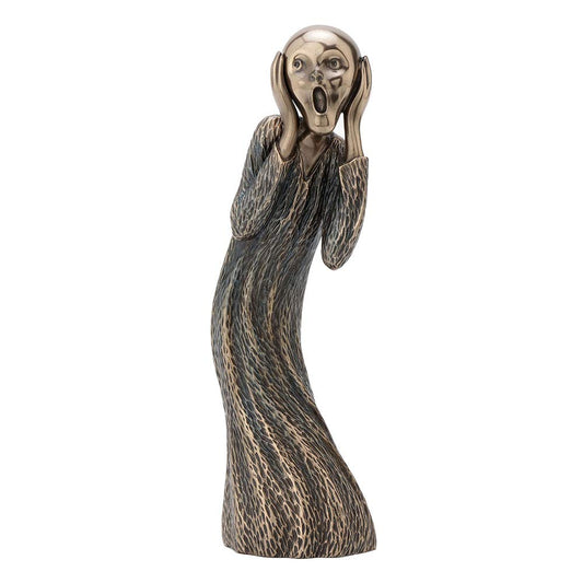 Unicorn Studio Veronese Design 8 Inch Edvard Munch The Scream Antique Bronze Finish Sculpture Art Figurine