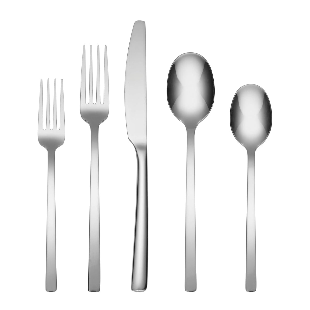 CAMBRIDGE Flatware, 20-Piece Flatware Set, Silver Mirror