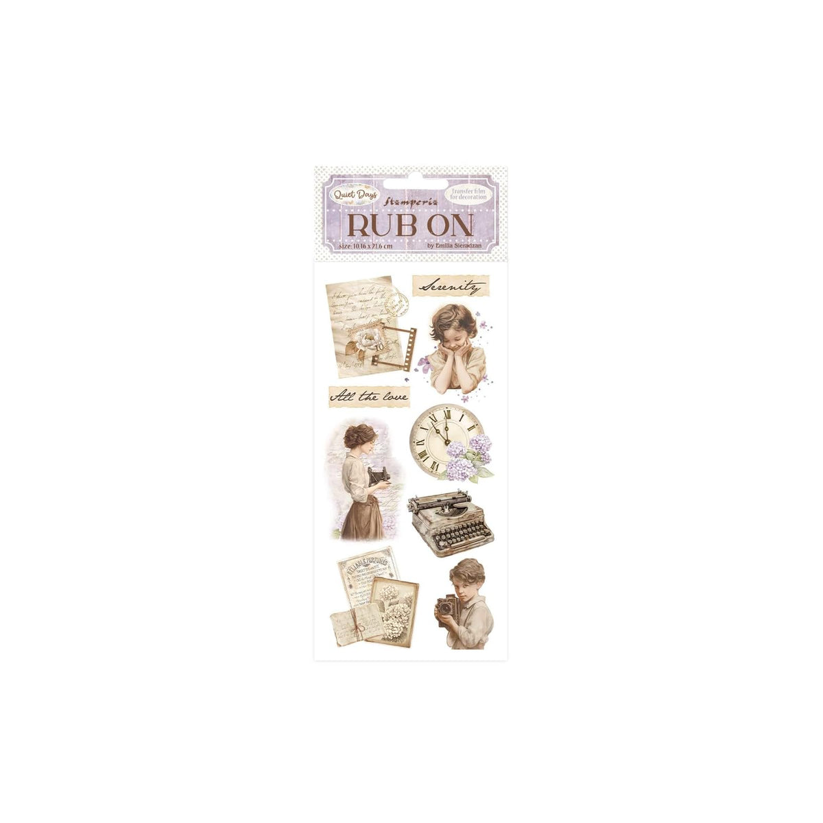 Stamperia Rubber Stamp