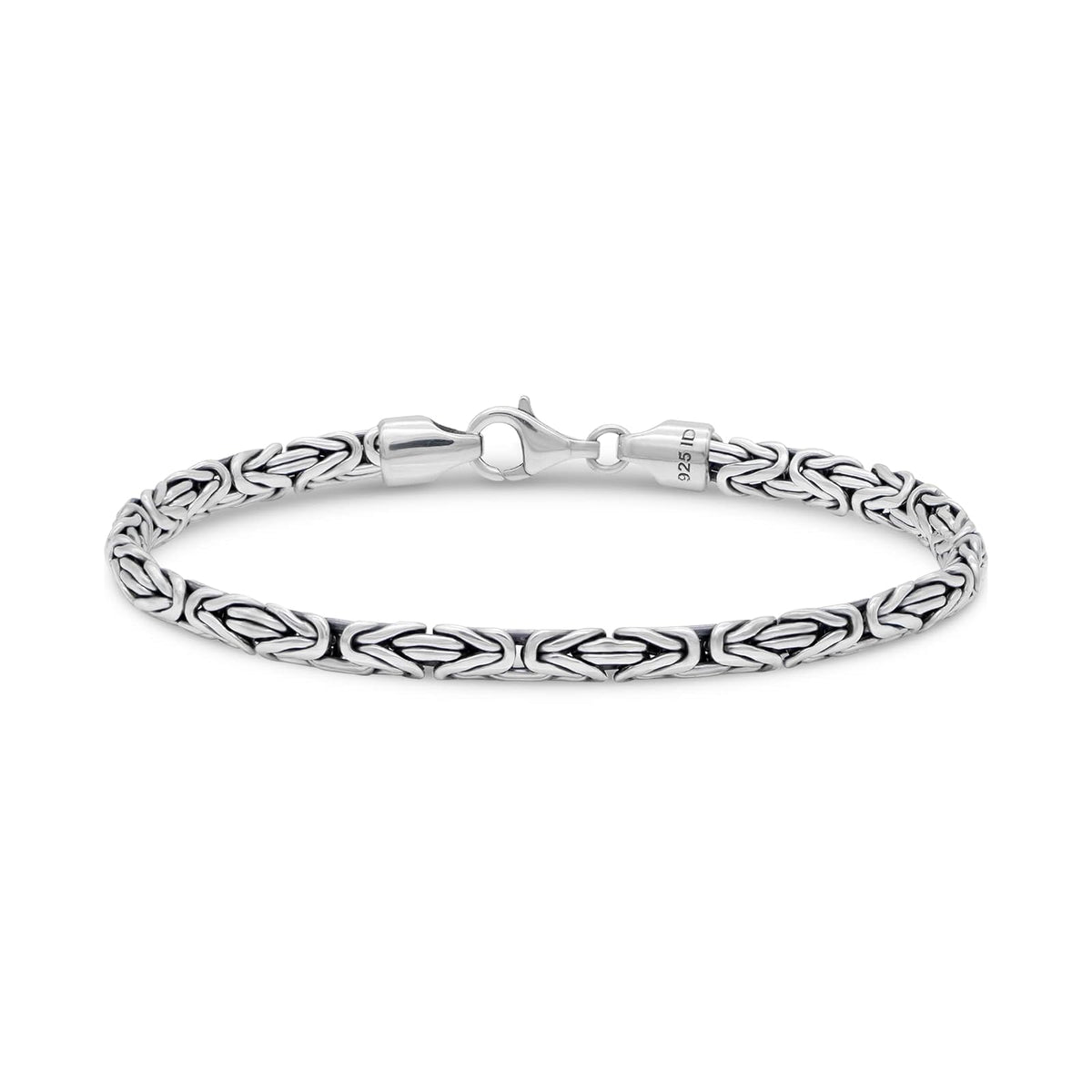 DEVATA Bracelet, M/7.5 Inches, Borobudur 5mm Oval Chain