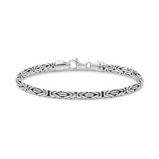 DEVATA Bracelet, M/7.5 Inches, Borobudur 5mm Oval Chain