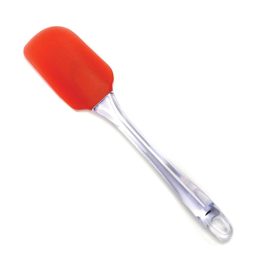 Norpro Medium High Heat Resistant Silicone Spatula w/ Clear Handle