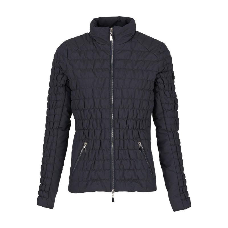 HORZE Luna Womens Quilted Stretch Jacket - Dark Navy - 14