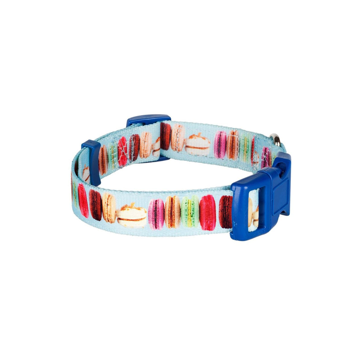 Blueberry Pet Animal Collar, Medium, Macaroon Cake