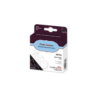 Scrapbook Adhesives Sticker Decal, 3/8-Inch, Black