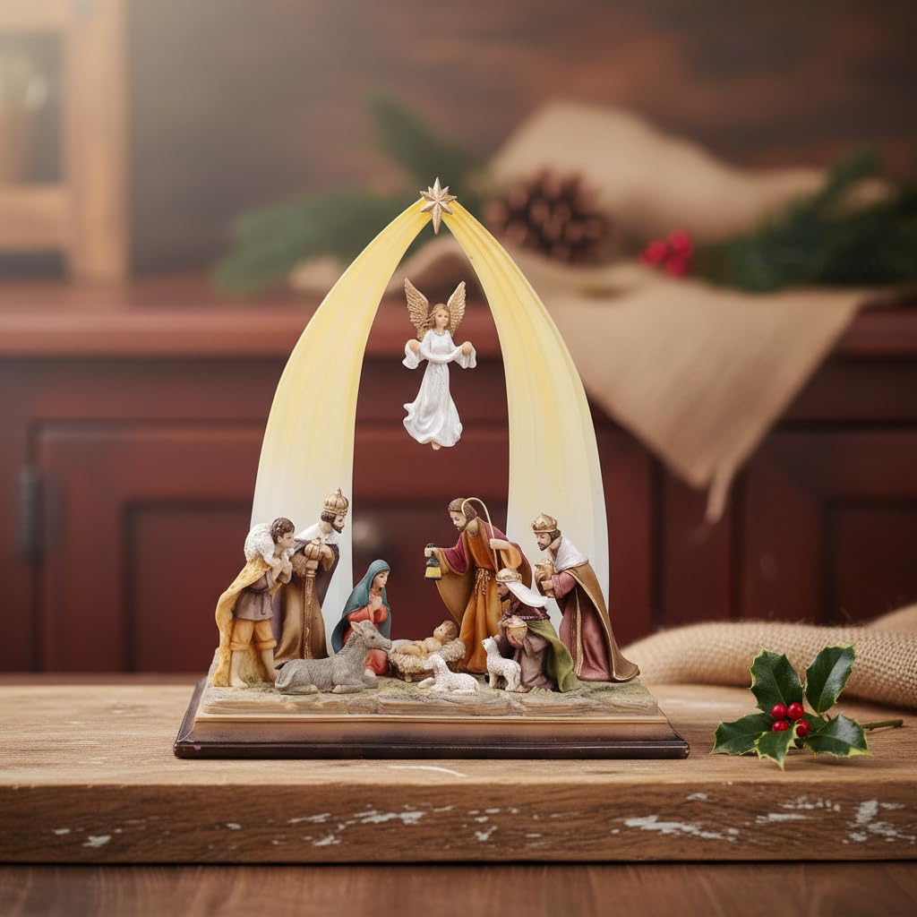 Comfy Hour 12.5 Inch Nativity Set Figurine, Holy Family Scene, 1 Piece