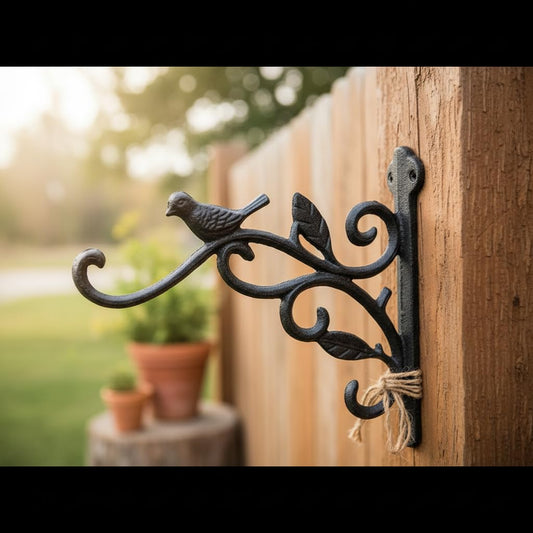 Comfy Hour 9.17 Inch Plant Hooks for Wall, Bird Plant Bracket