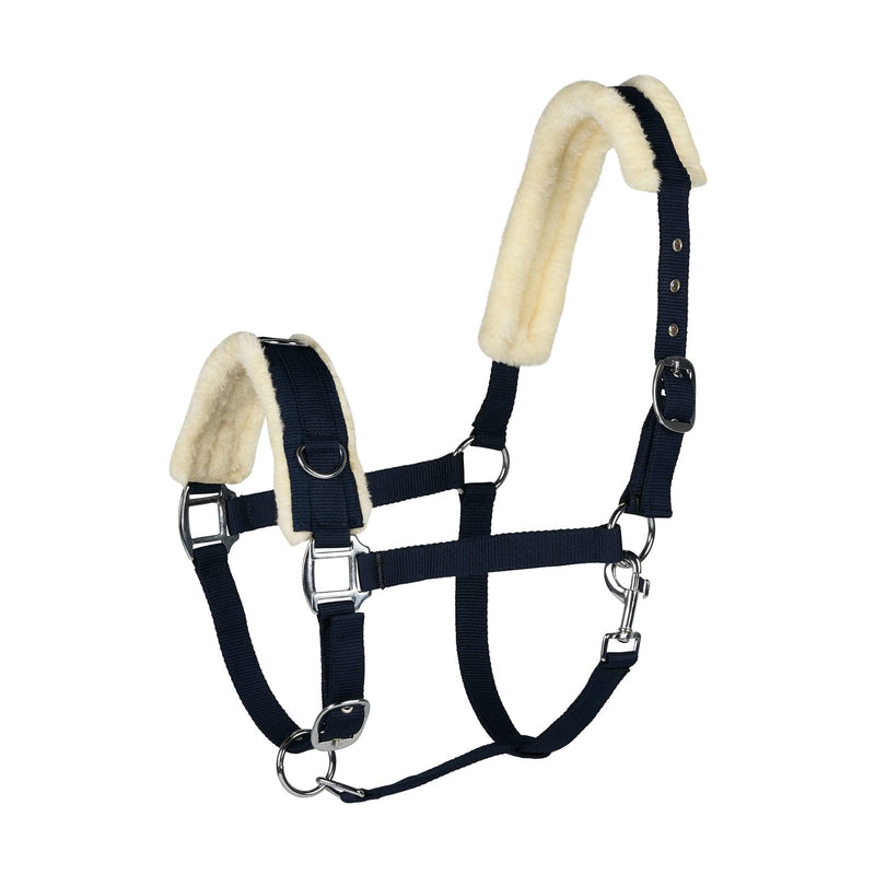 HORZE Lunging Cavesson - Dark Blue - Horse