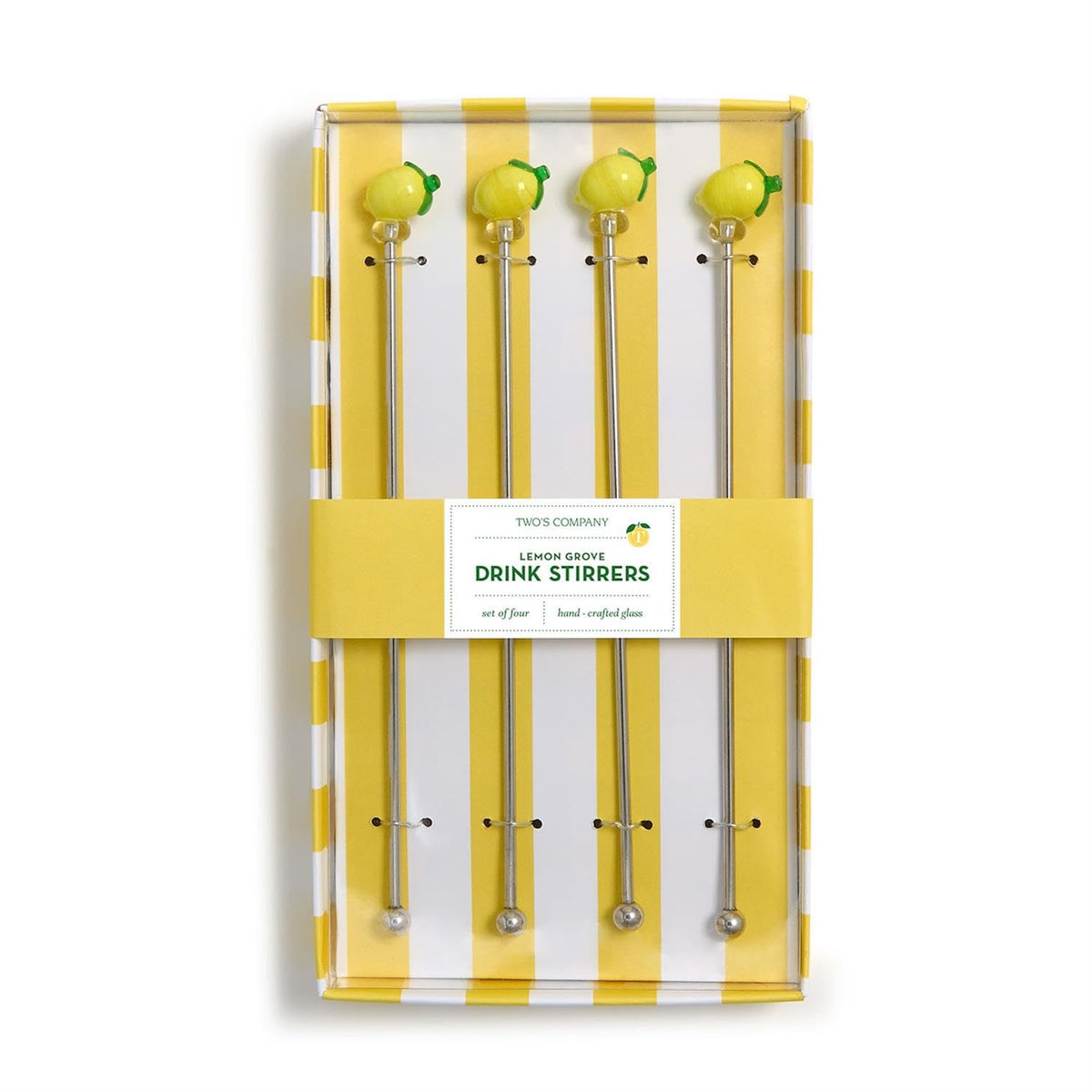 Two's Company Bar Tool Set, Yellow