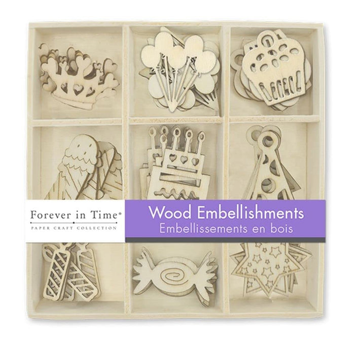 Forever in Time Craft Wood, Miniature, Brown