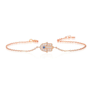 Diamond Treats Bracelet, One Size, Rose Gold