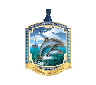 Beacon Design 61229 Jumping Dolphins Hanging Ornament