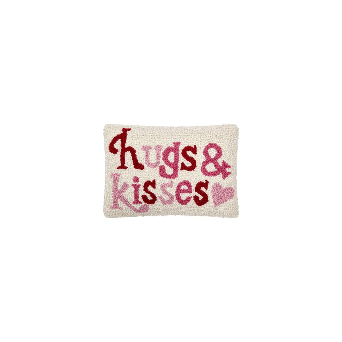 Peking Handicraft Pillow, 8 X 12-Inches, White, Pink, Red