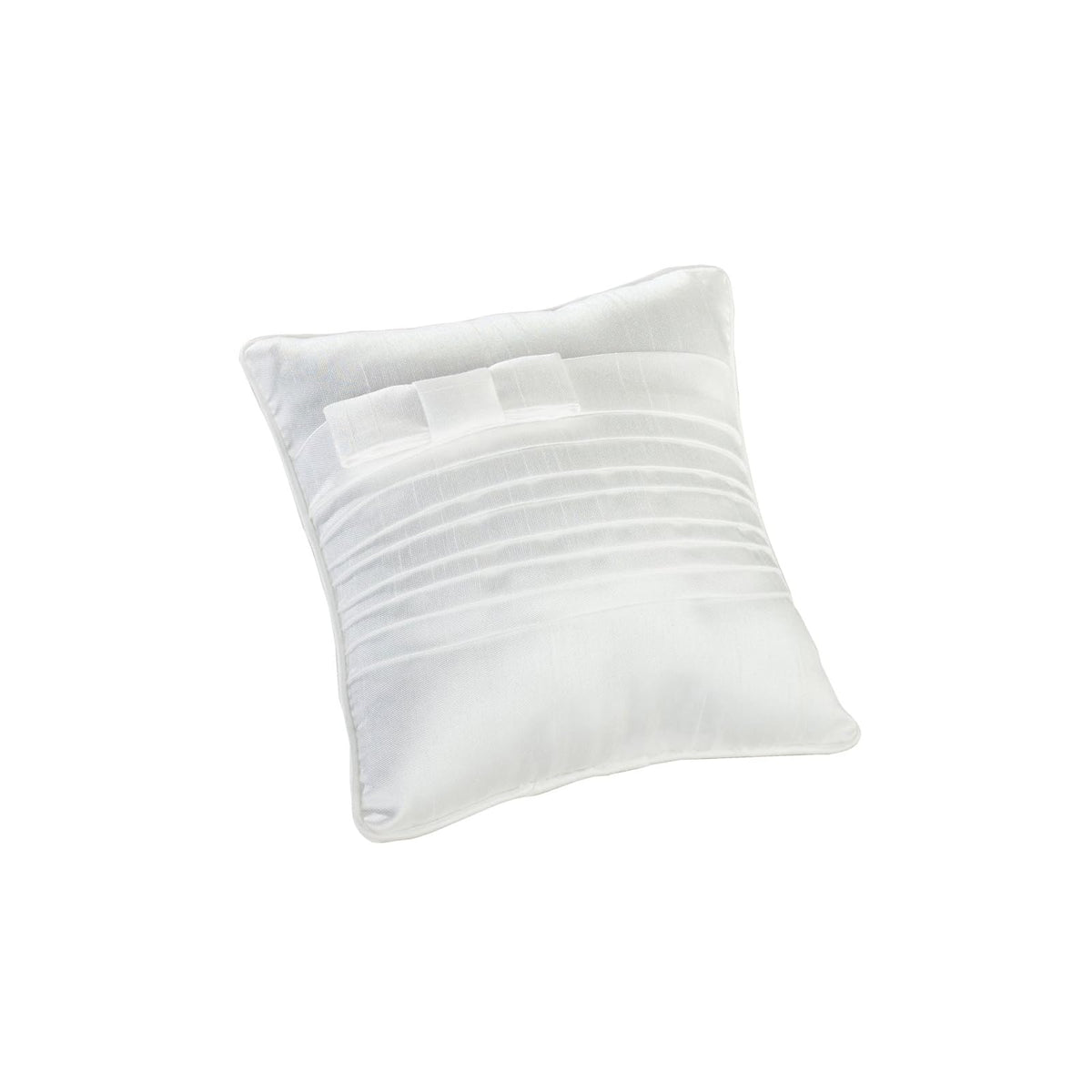 Lillian Rose Pillow, 6", White