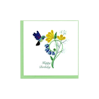Quilling Card Greeting Card, 6 in. x 6 in., Multi