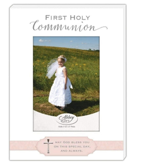 Cathedral Art Picture Frame - First Holy Communion Girl, One Size, Multicolored