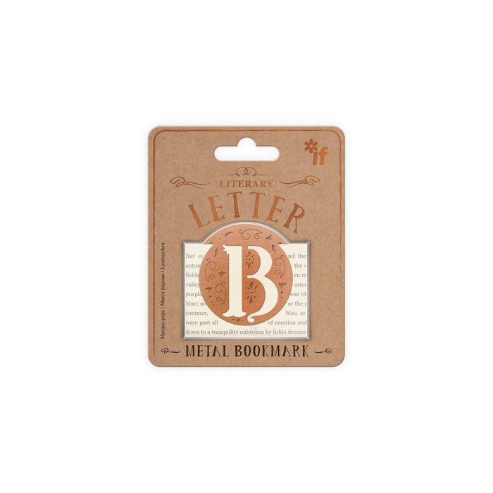 IF Bookmark, Bronze, Letter B