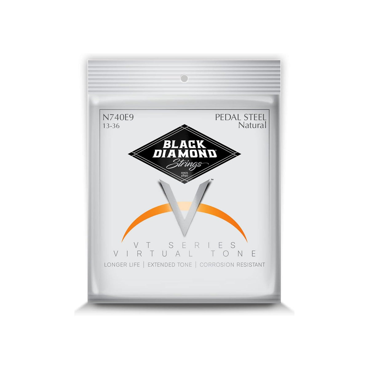 Black Diamond Musical Instrument String, Black