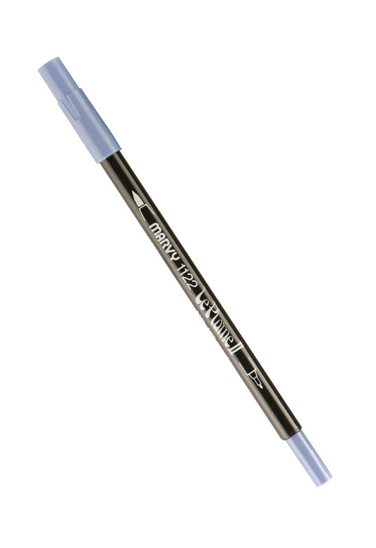 Uchida 1122-C-100 Marvy Le Plume II Watercolor Marker Art Supplies, Sapphire