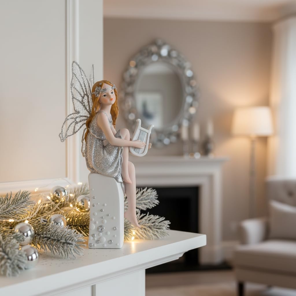 Comfy Hour Figurine, Silver, Classic