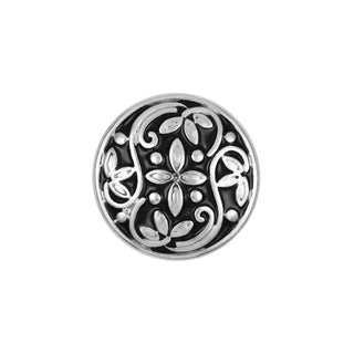 Ginger Snaps Charm, 20 millimeter, Black