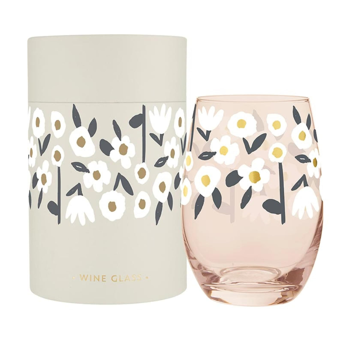 Santa Barbara Design Studio Drinking Cup, 17 Ounces, Blush Flowers