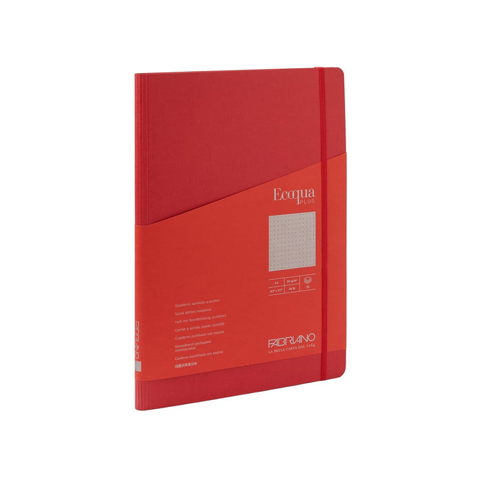 Fabriano Blank Book, A4 - 8.3" x 11.7", Red