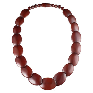 ZAVANA Necklace, 24 inches, Brown