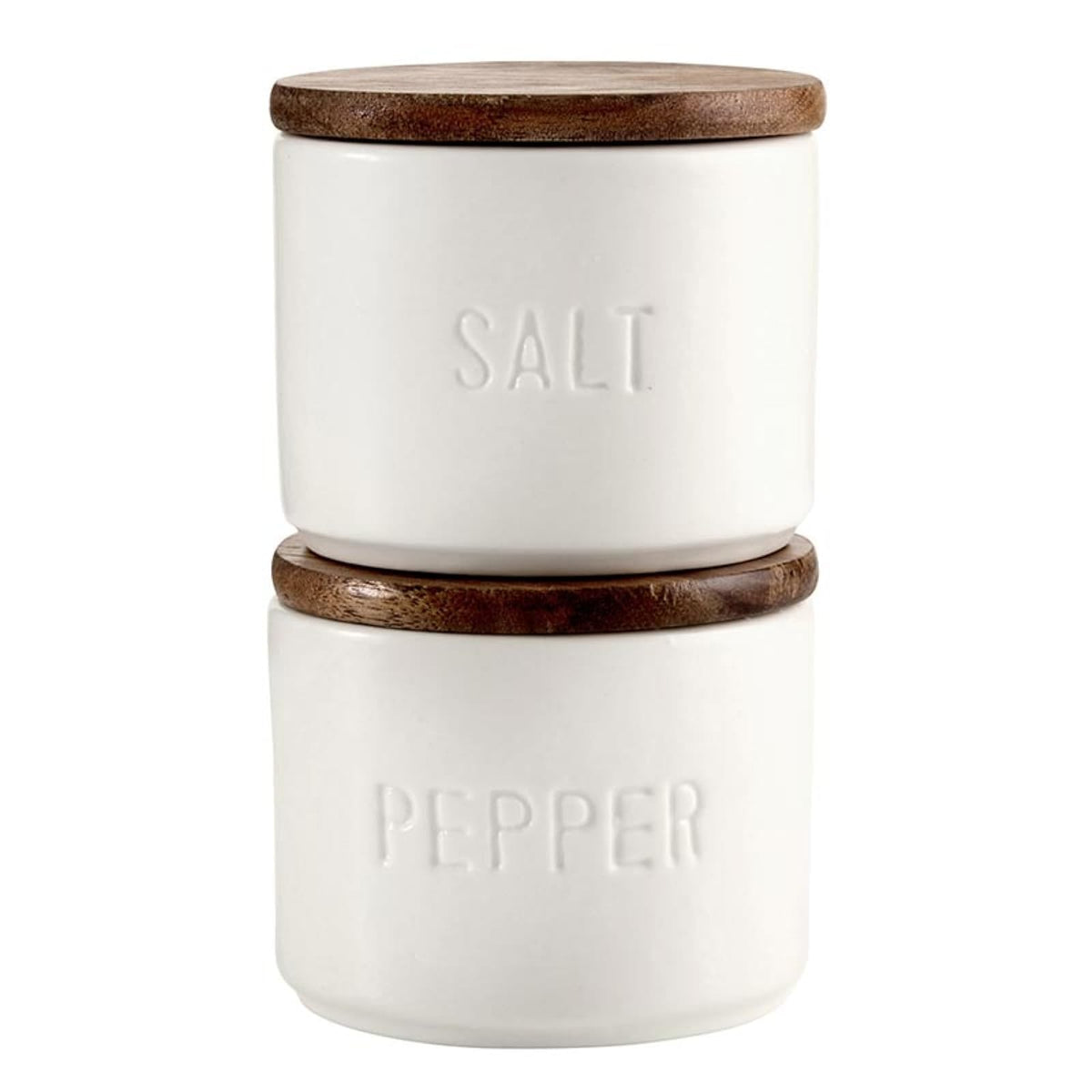 Santa Barbara Design Studio Food Shaker, Set of 2, White